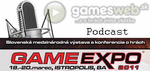 GamesWeb.sk podcast - verejný podcast Game Expo 2011